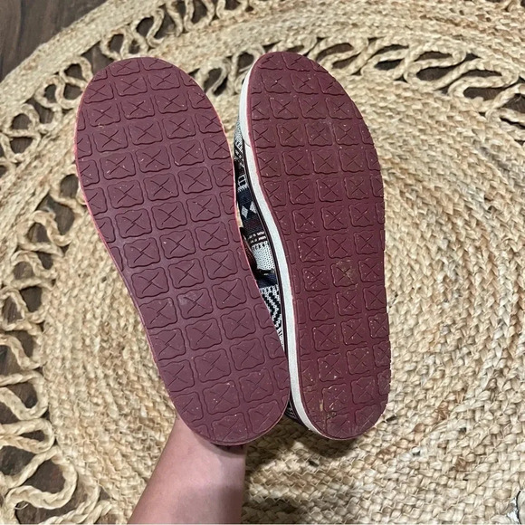 Men's Twisted X Hooey Loper Southwest Pattern Canvas Lace Up Shoes Sz 4M - Picture 6 of 8